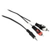 Rockville RNRMR10 10' 3.5mm 1/8" TRS to Dual RCA Cable 100% Copper