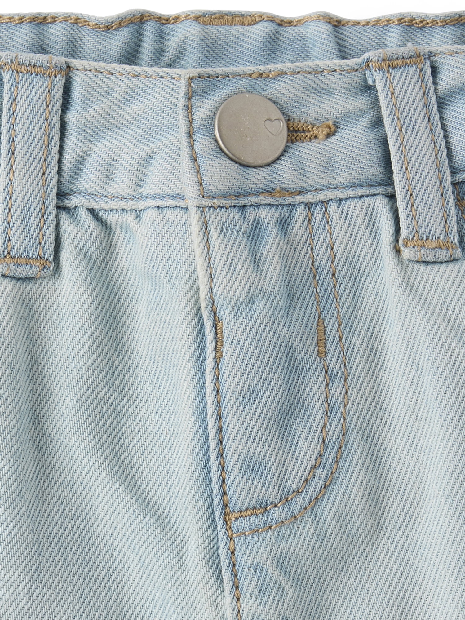 The Children's Place Toddler Girls Denim Pleated Skort, Sizes 12M-5T