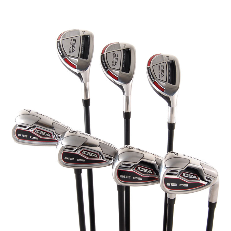 NEW Adams a12OS Hybrid Iron Set 4H,5H,6H,7i-PW Uniflex Graphite RH