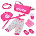 thumbnail image 3 of Conjunto de Ropa para Muñeca ZITA ELEMENT Americana Yoga 18 pulgadas con Accesorios, 3 of 6