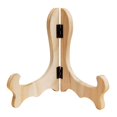 thumbnail image 2 of Easel Plate Display Photo Holder Stand for Picture Frames Artwork Photo Photo Easel Decor Beige, 2 of 9