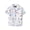 Coastal Soft White, variant on Baby & Toddler Boys Short Sleeve Poplin Button Up Shirt, Sizes 6M-5T