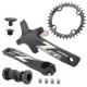 thumbnail image 4 of Cranquición de Bicicleta de 170 Mm de Bicicleta de Montaña de 104/64 BCD, Eje de La Rueda de La Rueda Del Soporte Inferior Del Soporte para 34T Macarena Brazo de manivela de bicicleta, 4 of 7