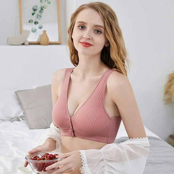 B91xZ Lingerie For Women Vest Gathered Women's Type With Front Feeding