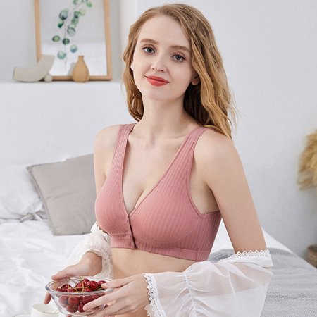 

Cathalem Bunny Lingerie for Women Underwear Gathered Women s With Front Type Feeding Vest Buckle Bra Long Lingerie for Women Underwear Hot Pink Medium