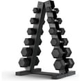 thumbnail image 1 of MAGMA Rubber Hex Premium Dumbbell Sets with Storage Racks, 1 of 9