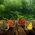 thumbnail image 1 of onlyliua ¡ Ofertas de Liquidación de Hoy Prime! Nuevo Juego de Cuatro Caracoles de Resina para Manualidades, Adorno Musgo para Jardín, Adorno Decorativo para Bonsái, 1 of 7