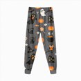 thumbnail image 5 of Zuwimk Toddler Girl Boys Pajamas Kids Halloween Graphic 2 Piece Cute Graphic Pjs Fall Winter Sleepwear Clothes Sets,Y005-Black, 5 of 9