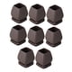 thumbnail image 2 of 8x Fundas para patas de silla Protectores de suelo para patas de silla Almohadilla de fieltro para muebles Pata de mueble Cuadrado 27 a 35mm, 2 of 9