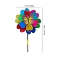thumbnail image 3 of Double Layer Glitter Windmill for Kids Outdoor Decoration Colorful Eye-Catching Toy with Easy Assembly, 3 of 6