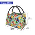 thumbnail image 2 of Disketp Vegetable (2) Bolsa Térmica Estampada, Bolsa Térmica Aislante para Almuerzo, Playa y Campamento, 2 of 6