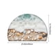 thumbnail image 3 of Felpudo de Entrada de Poliéster Antideslizante de 61 X 40 Cm | Alfombra Semicircular Absorbente | Alfombra de Cocina a Prueba de Suciedad y Acolchada para Baño, Porche, Lavandería, Entrada E Interior, 3 of 6