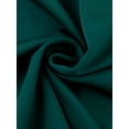 thumbnail image 6 of INSPIRE CHIC Women's Sheath Dress Pleated Neck Pencil Wear-to-Work Dresses 2XL Green, 6 of 7