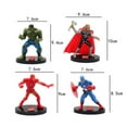 thumbnail image 1 of Revenge Hero Cake Decoration 6 Hero Spider Steel Captain Baking Doll Handmade Models, 1 of 1