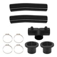 thumbnail image 1 of Kit de tubo de calefacción para automóviles Unique Bargains con cubierta de salida de aire redonda y conector de tubo en Y, 1 of 1