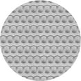 thumbnail image 1 of Ahgly Company Indoor Round Patterned Gunmetal Gray Area Rugs, 6' Round, 1 of 1