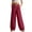 Casual Pants - Purple, variant on Linen Pants for Women Drawstring Elastic Waist Wide Leg Trousers Casual Baggy Lounge Slacks Summer Holiday Beach Vacation Wear