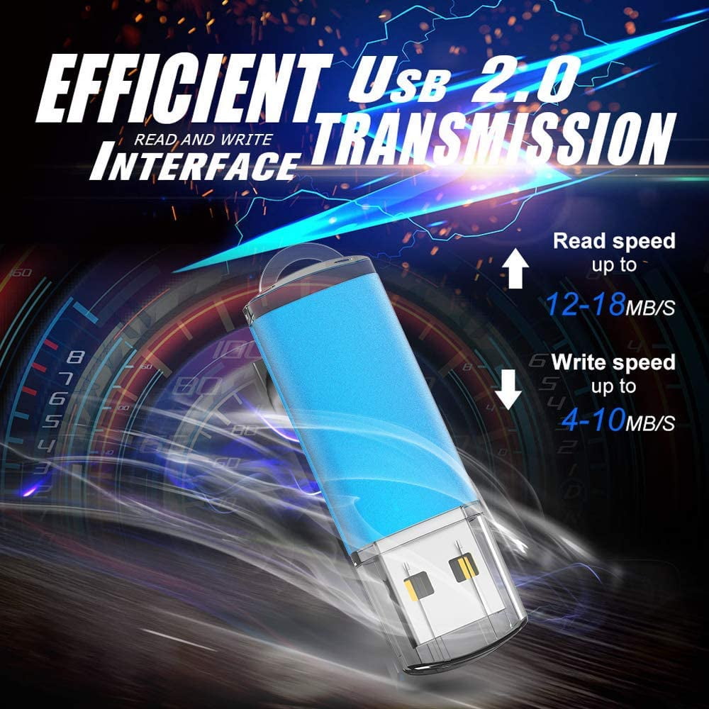50PCS 16GB USB 2.0 thumb flash drives (16GB*50PACK 5 Colors)