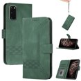 thumbnail image 1 of For SamsungNote 20 Wallet Phone Case Durable PU Leather Flip Cover-Green, 1 of 3