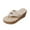 Beige, variant on Utoimkio Platform Sandals for Women Plus Size Sloping Heel Women's Shoes Summer Casual Toe Sandals Clip Toe Slippers