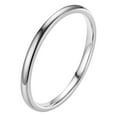 thumbnail image 2 of Clearance!2mm Sterling High Polished Dome Resistant Comfort Wedding Ring Size 9, 2 of 6