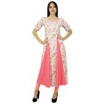 thumbnail image 7 of Bimba Women Print Cotton Kurti Designer Dress Short Sleeve Ladies Anarkali Kurta, 7 of 7