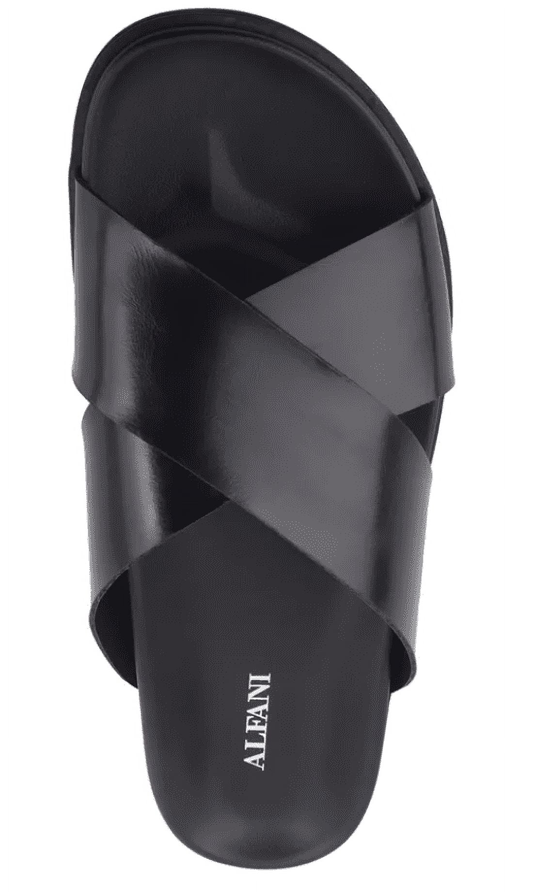 靴 OOFOS OOAHH - BLACK M8 / W10 USA Men's OOahh Black Slide