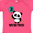 thumbnail image 4 of Inktastic Twins 2nd Birthday Panda Boys or Girls Baby Bodysuit, 4 of 5