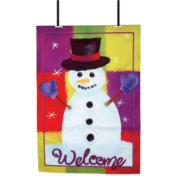 Premier House Size Flag - Snowman (Fo)