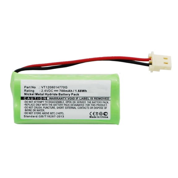 Batteries N Accessories BNA-WB-H7124 Baby Monitor Battery - Ni-MH, 2.4V, 700 mAh, Ultra High Capacity Battery - Replacement for Motorola VT1208014770G Battery