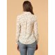 thumbnail image 5 of CamiFloral Con Botones Y BluDe ManLarCon Cuello En PunPaMujer Blanco M, 5 of 6