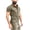 Army Green, variant on Men's Overalls Work Utility Coveralls Short Sleeve Coverall,Button Front Work Jumpsuit Uniform Blue 6(M)