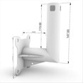 thumbnail image 3 of Wall Pole Roof Mount Bracket for Starlink V2 (Short ), 3 of 5
