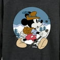 thumbnail image 3 of Disney - Alpine Mickey - Women's Lightweight French Terry Long Sleeve Shirt, 3 of 5