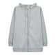 thumbnail image 2 of Gibobby Sudaderas para mujer, Sudadera de Manga Larga con Capucha para Mujer, de Gran tamaño, con Bolsillo(Gris,XG), 2 of 4