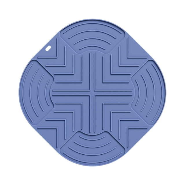 bbymog Home Organization Multifunctional Silicone Mat Thickened Air Fryer Mat Insulation Size General Pot Lid Mat