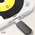 thumbnail image 4 of GJX Portable Cd Player with Hifi Sound Lcd Screen | Rechargeable Compact Cd Player with Timer Aux/Usb Support | 2000Mah Battery Home Car Travel Music Player (280G/0.62Lb), 4 of 7