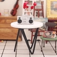 thumbnail image 4 of KAKOWELY Mini casa, mesa en miniatura, muebles decorativos, accesorios, miniatura a escala 1:12, 4 of 5