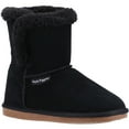 thumbnail image 1 of Hush Puppies Womens Ashleigh Suede Slipper Boots, 1 of 5