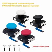10-Piece Analog Joystick Thumbstick Replacement Set for Nintendo Switch Joy-Con – Left & Right Controller Module