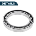 thumbnail image 6 of Unique Bargains 6924 Deep Groove Ball Bearings 120x165x22mm P5 Open Type Lubricated Bearings1 Pc Car Scooter Skateboard Wheel Universal Silver Tone, 6 of 6
