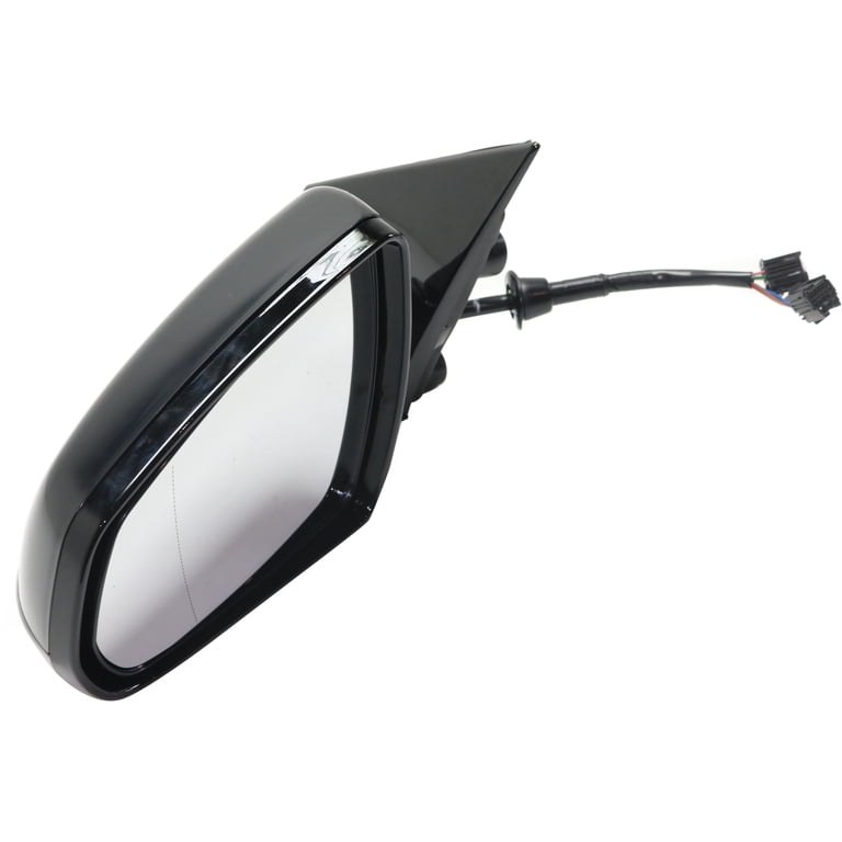 Replacement Passenger Side Power Heated Mirror For Cadillac SRX (2010-2012) - Power Fold With Memory, Paintable