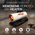 thumbnail image 2 of Dura Heat 50000BTU Portable Kerosene Forced Air Heater w/5 Gallon Fuel Tank, 2 of 7