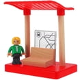 thumbnail image 3 of Wooden Railway Track for Kids Pretend Play 1 Set Educational Building Toy, 3 of 5