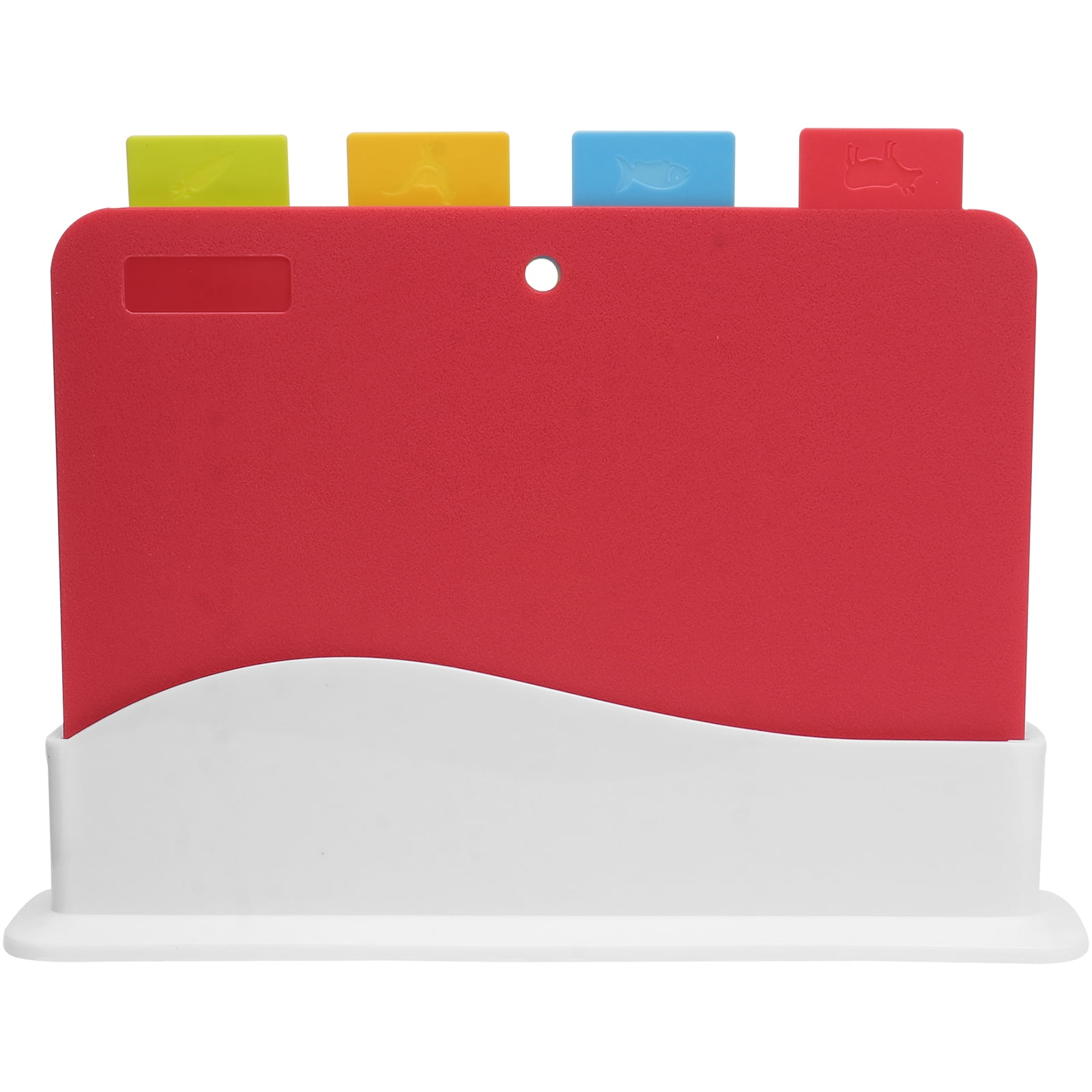 4Pcs Multifunctional Cutting Boards Plastic Chopping Board Kitchen Utensil