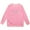 z251022-B-Pink, variant on XEGLSBU Hoodies for Girls 14-16 Size Girls' Long Sleeved Hoodie With Bow Crew Neck White Size 5-6Years