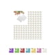 thumbnail image 3 of Yuarrent 100 unids/set comida cuadrada de aluminio envoltorios de papel aluminio paquete colorido para dulces de caramelo Chocolate piruletas de Cocina y Comedor 8 x 8 cm, 3 of 6
