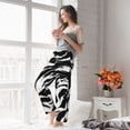 thumbnail image 5 of Sikiie Leopard And Zebra 2 Women’s Lounge Pants, Lounge Pants Sleep Bottoms, Lounge for Women, Womens Pajama Pants -Small, 5 of 6