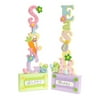 Pack of 4 "Happy Spring" and "Happy Easter" Pastel Table Top Signs 17.5"