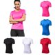 thumbnail image 1 of TFixol Camiseta de manga corta para mujer, camisetas para entrenamiento, Yoga, correr, secado rápido, 1 of 8